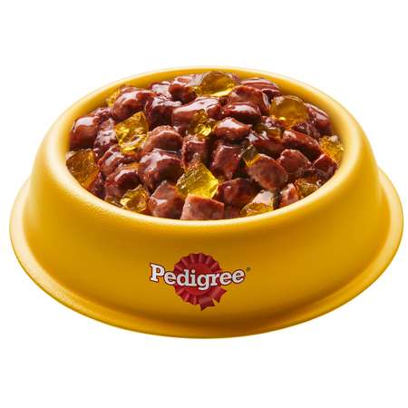 Корм для собак Pedigree ягненок в желе консервированный 85г