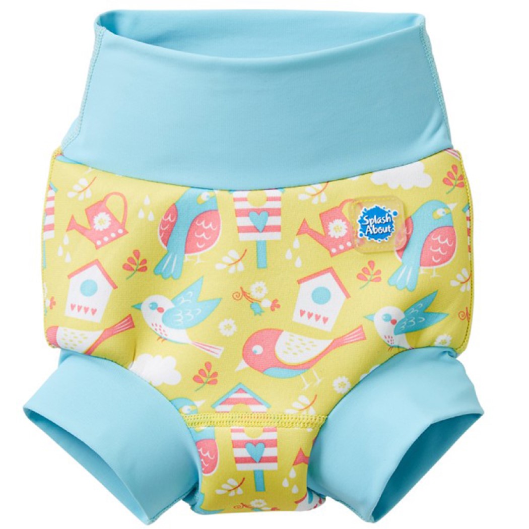 Подгузник для плавания Splash About Happy Nappy Птички L - фото 1