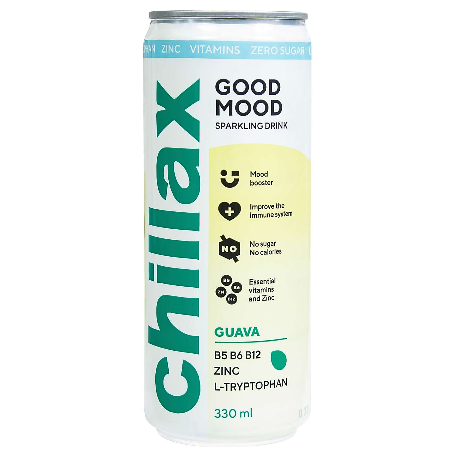 Напиток слабогазированный CHILLAX со вкусом гуавы - фото 1