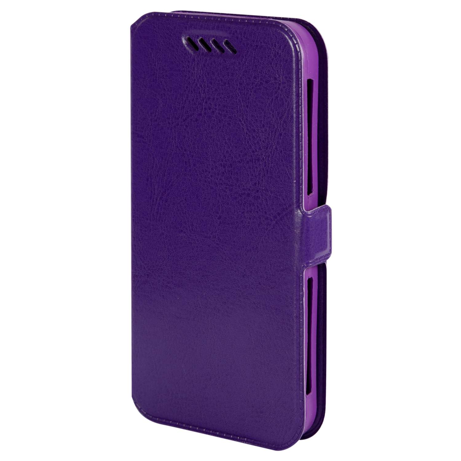 Чехол универсальный iBox Universal Slide для телефонов 4.2-5 дюймов фиолетовый - фото 1