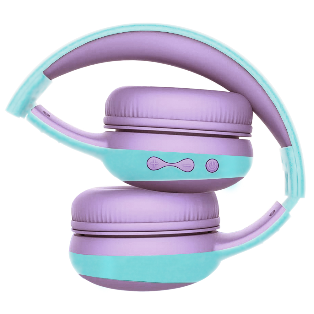 Наушники Gorsun E61 purple bluetooth - фото 3