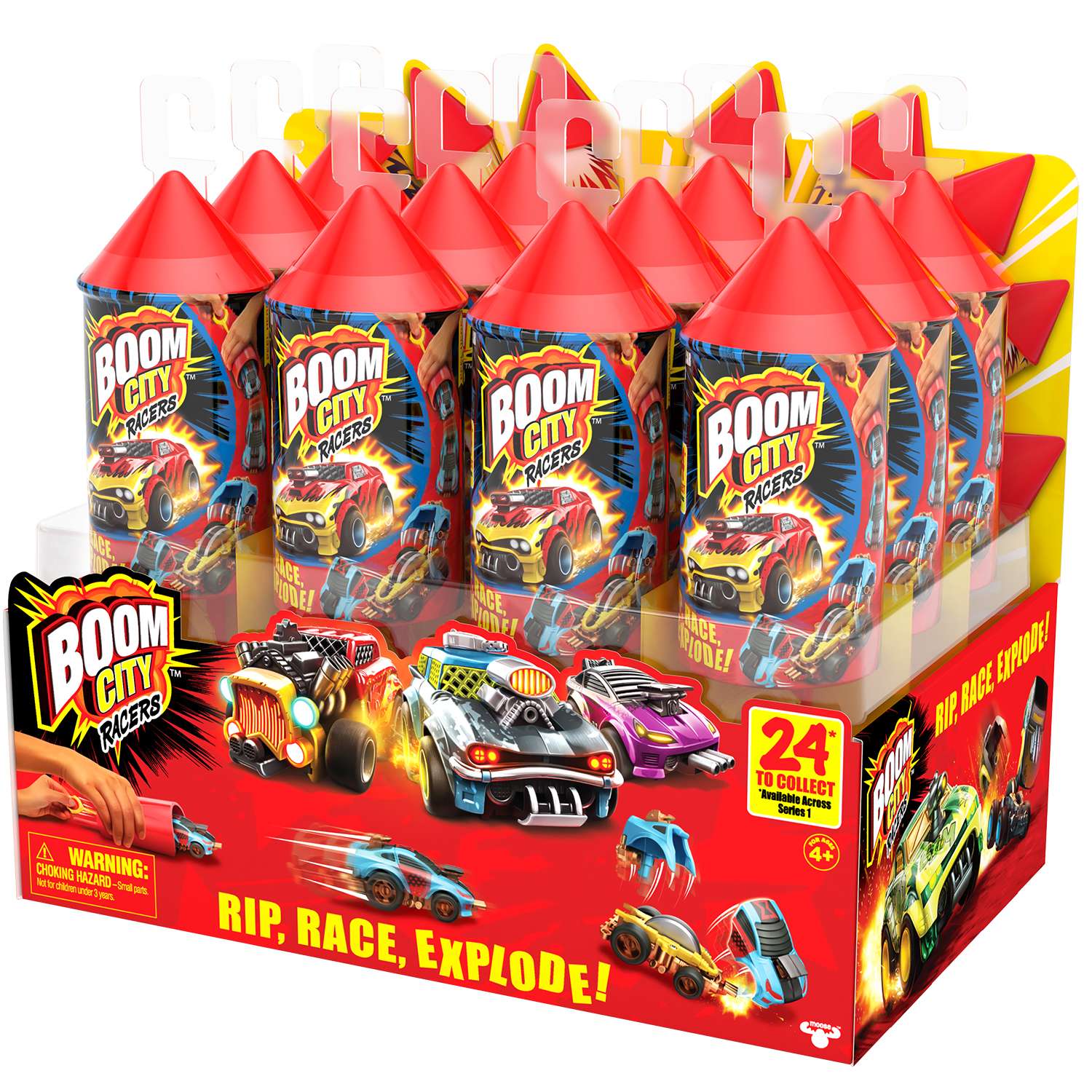 Игрушка Boom City Racers Машинка в непрозрачной упаковке (Сюрприз) 40012 40012 - фото 3