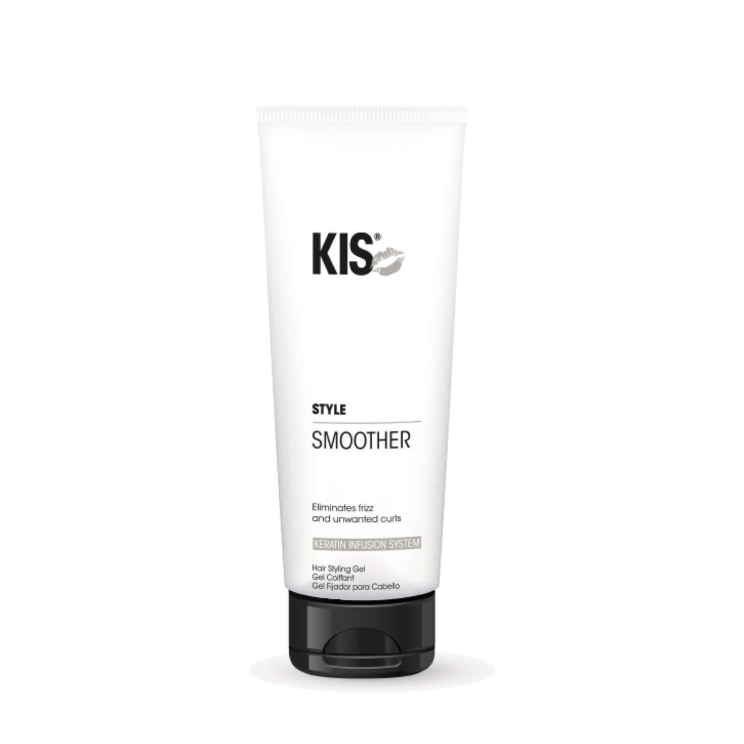 Гель для укладки KIS Smoother - профессиональный блеск-бальзам для вьющихся и непослушных волос - фото 1