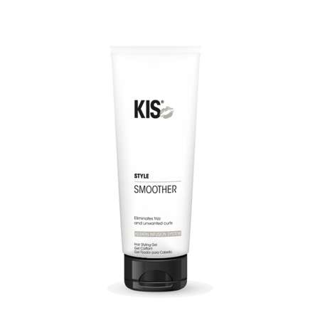 Гель для укладки KIS Smoother - профессиональный блеск-бальзам для вьющихся и непослушных волос