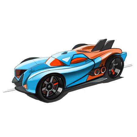 Набор с треком Hot Wheels с адаптором 915см 83130