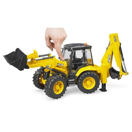 Автомобиль BRUDER Экскаватор-погрузчик JCB 5CX eco