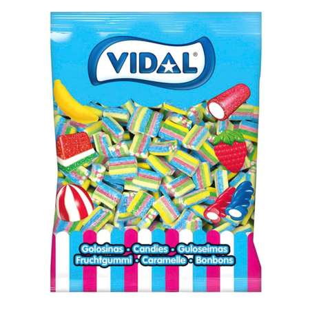 Мармелад жевательный Vidal Разноцветные кирпичики 1 кг