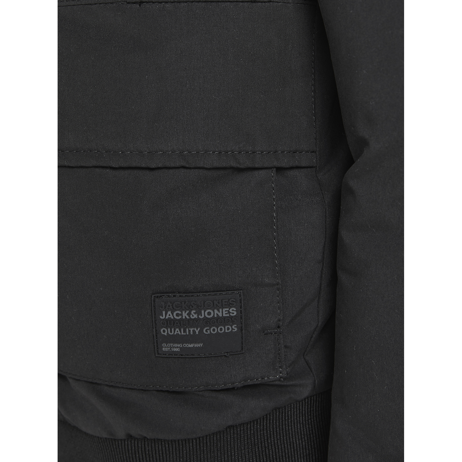 Куртка JACK AND JONES JUNIOR 12190689/Black - фото 6