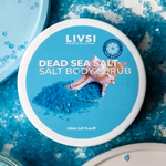 Антицеллюлитный скраб для тела LIVSI PROFESSIONAL на основе минералов мертвого моря 150 ml