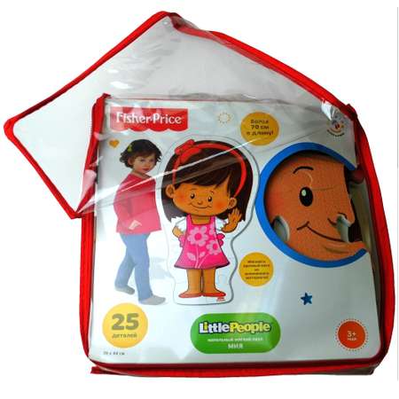 Пазл Fisher Price напольный Мои друзья Девочка Мия 25деталей FPR 30572