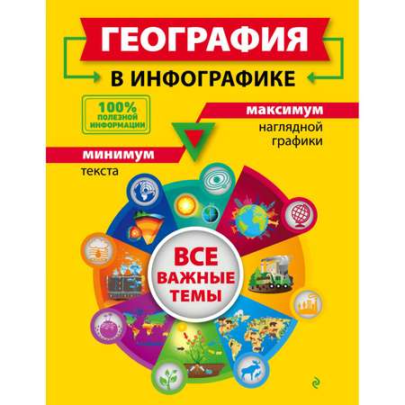 Книга Эксмо География в инфографике