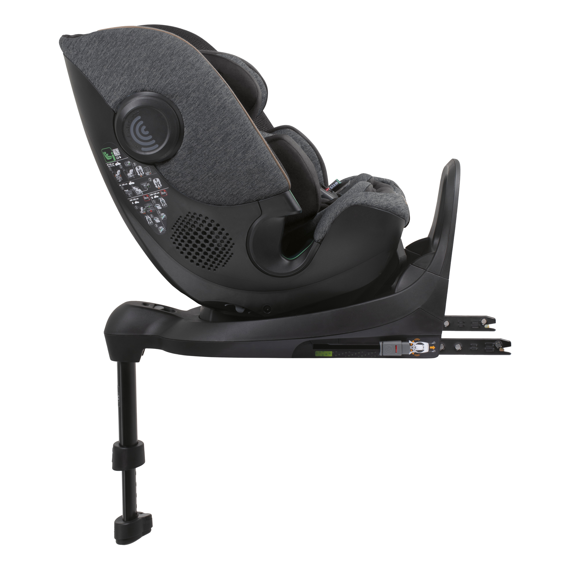 Автокресло Chicco Bi-Seat Air Black для новорожденных - фото 14