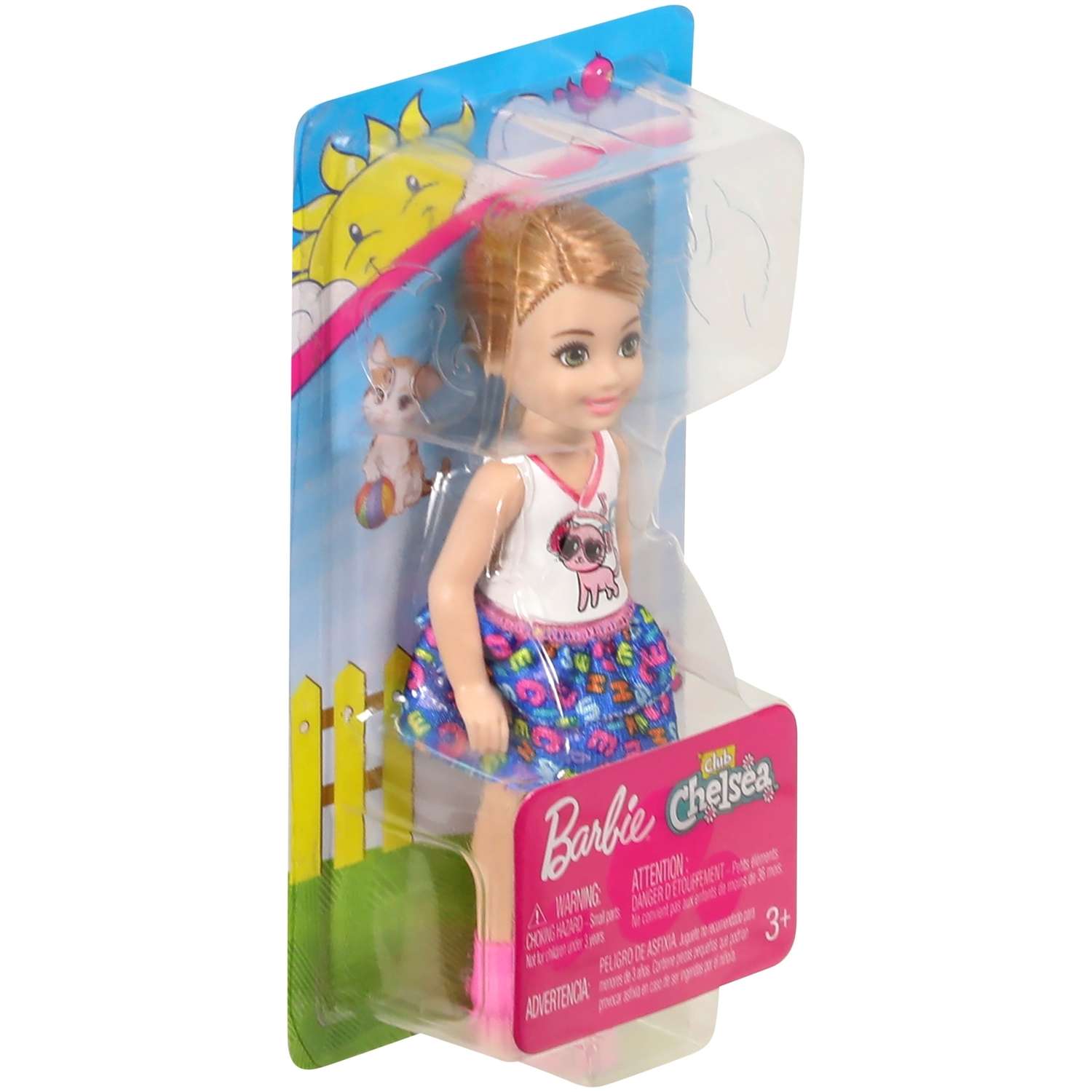 Кукла Barbie Челси Рыжеволосая в топе с котенком FRL82 DWJ33 - фото 3