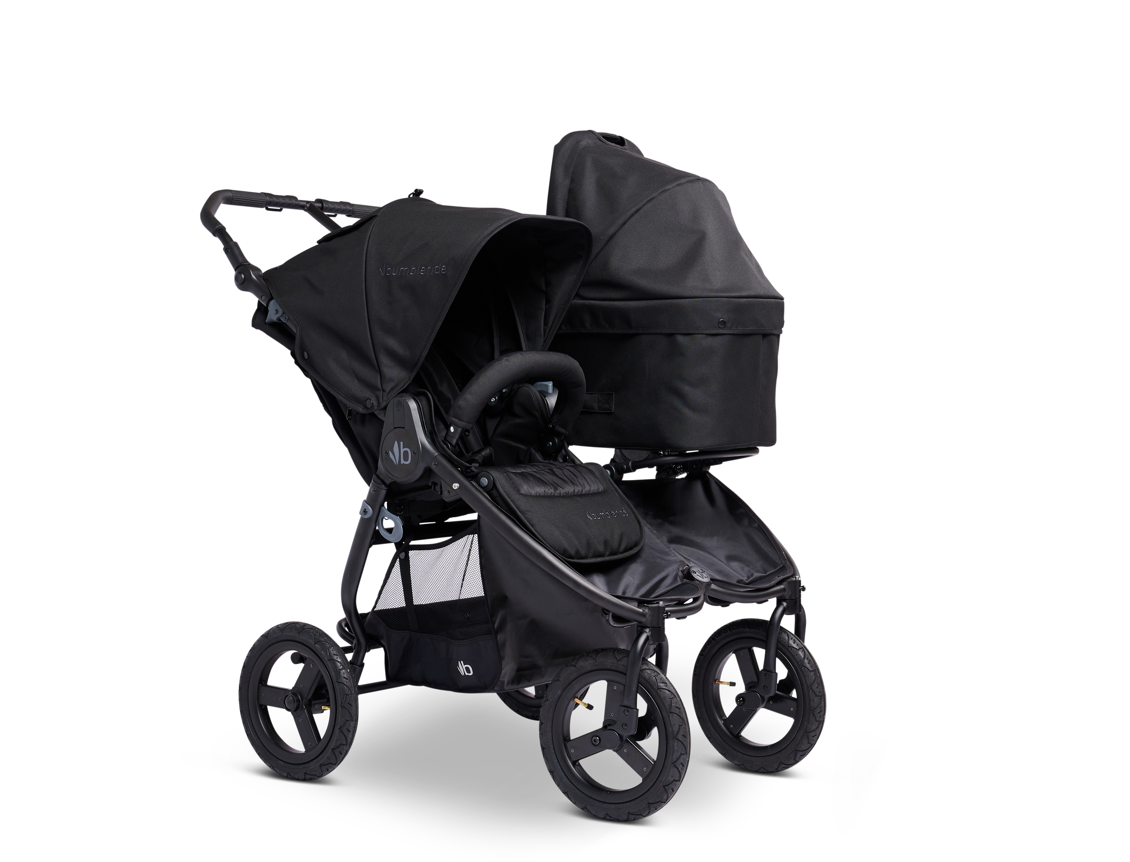 Люлька Bassinet Bumbleride Indie Twin Black - фото 5