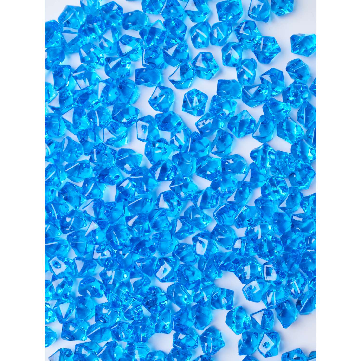Камни декоративные из акрила Color Si Синий 150 шт 11*14 мм - фото 6