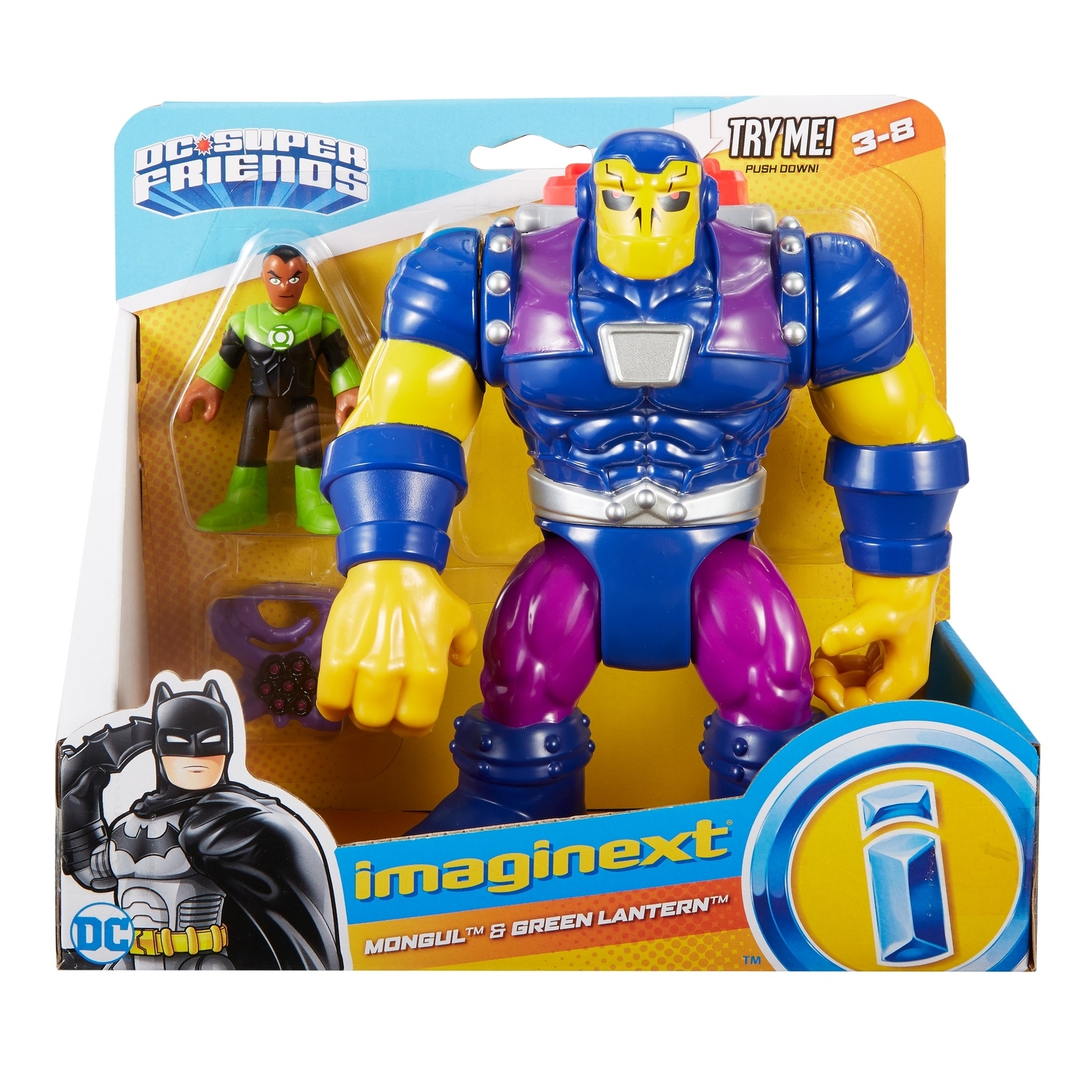 Набор игровой IMAGINEXT DC Super Friends Монгул и Зеленый Фонарь FGV85 - фото 2