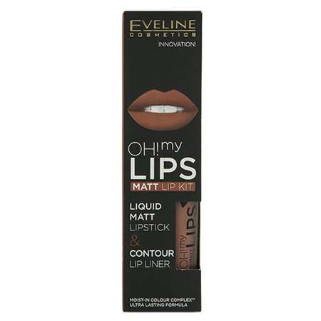Набор для макияжа губ EVELINE Oh my lips тон 01