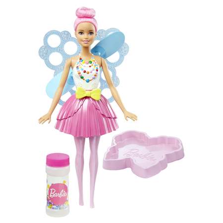 Кукла Barbie Фея с волшебными пузырьками DVM95