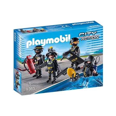 Набор фигурок Playmobil Тактическое подразделение