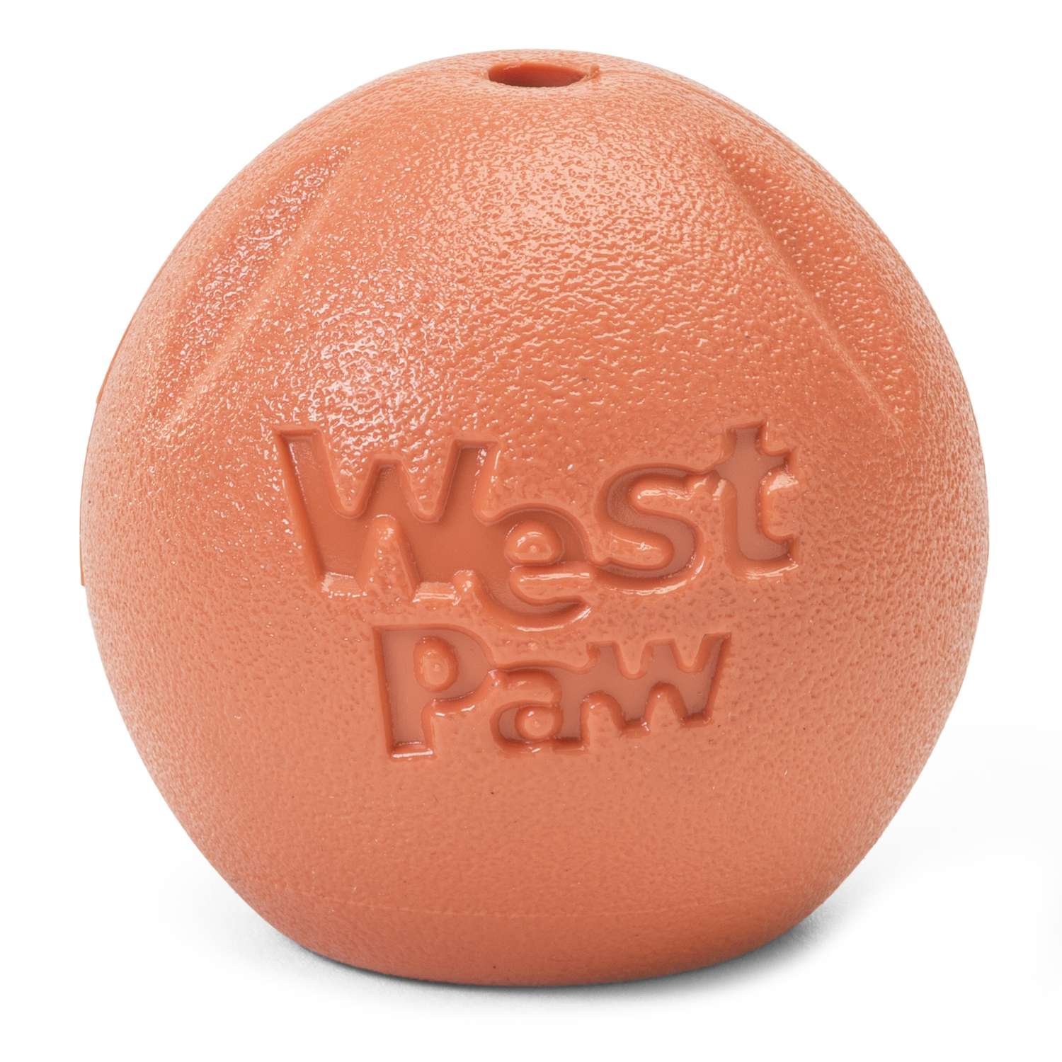 Игрушка для собак West Paw Zogoflex Rando Мячик Оранжевый - фото 1