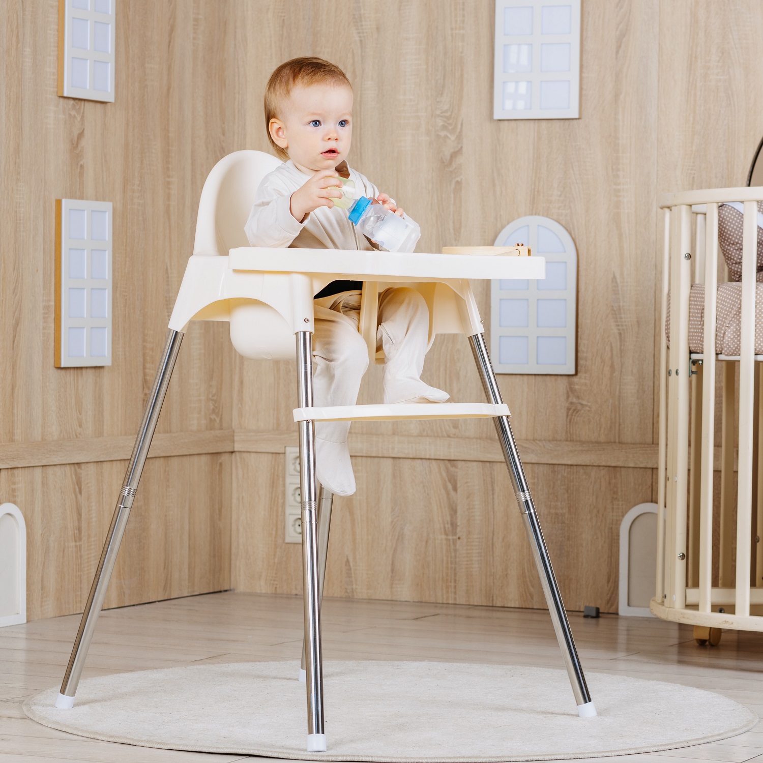 Стульчик для кормления BabyCare Kean классический - фото 6