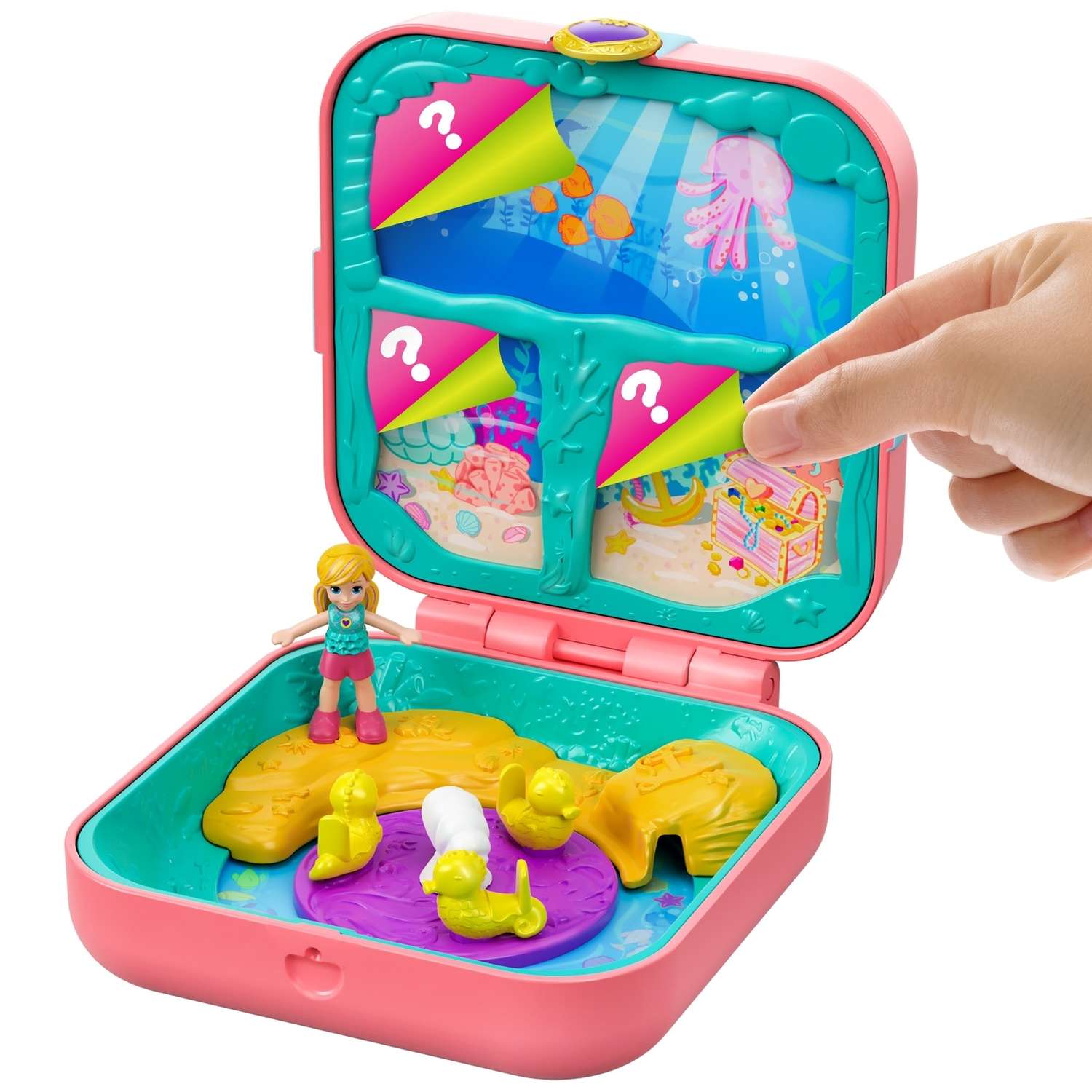 Набор игровой POLLY POCKET Мини-мир Пещера русалочки GDK77 GDK76 - фото 6