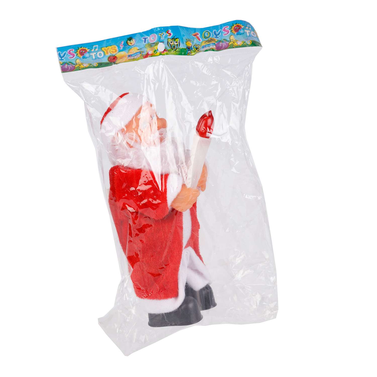 Фигура декоративная BABY STYLE Дед Мороз с факелом - фото 2