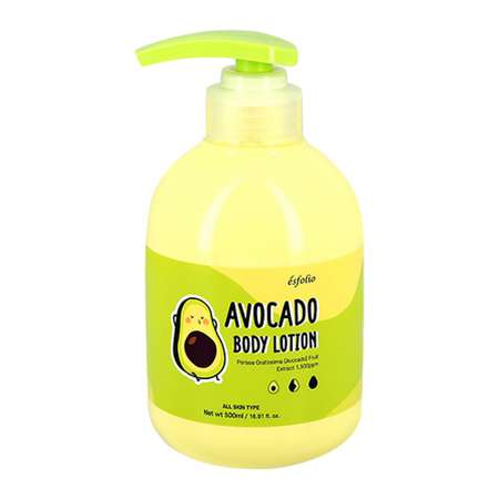 Лосьон для тела Esfolio avocado питательный 500 мл
