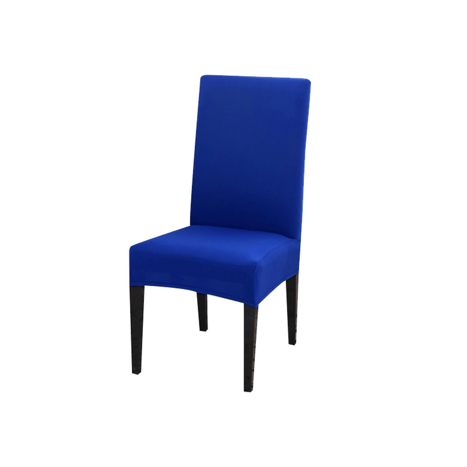 Чехол на стул LuxAlto Коллекция Jersey синий - фото 1