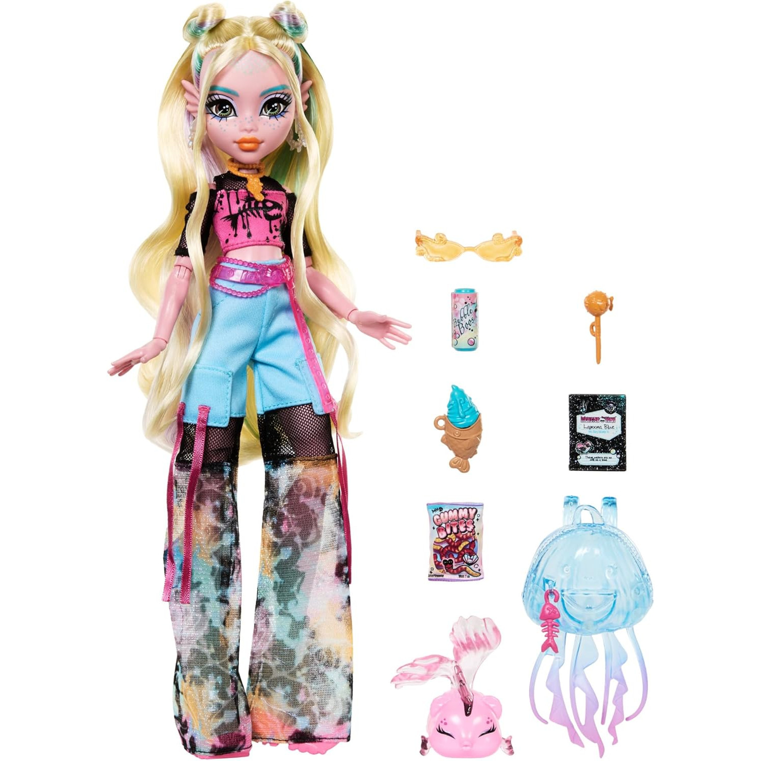 Кукла модельная Monster High Core Doll Lagoona Blue HXH75 - фото 1