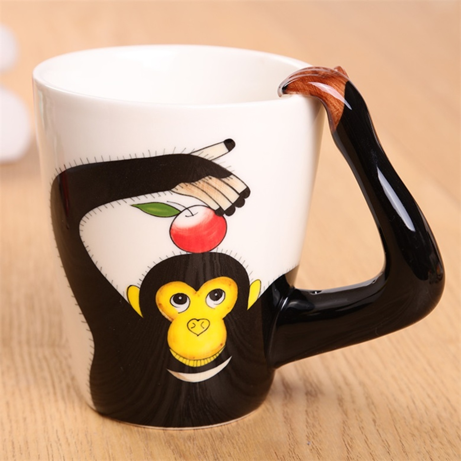 Кружка ZDK Kitchen Animals Monkey 400 мл - фото 3