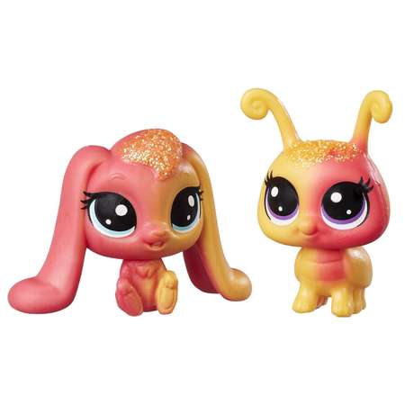 Набор Littlest Pet Shop Радужная коллекция 2 пета в ассортименте