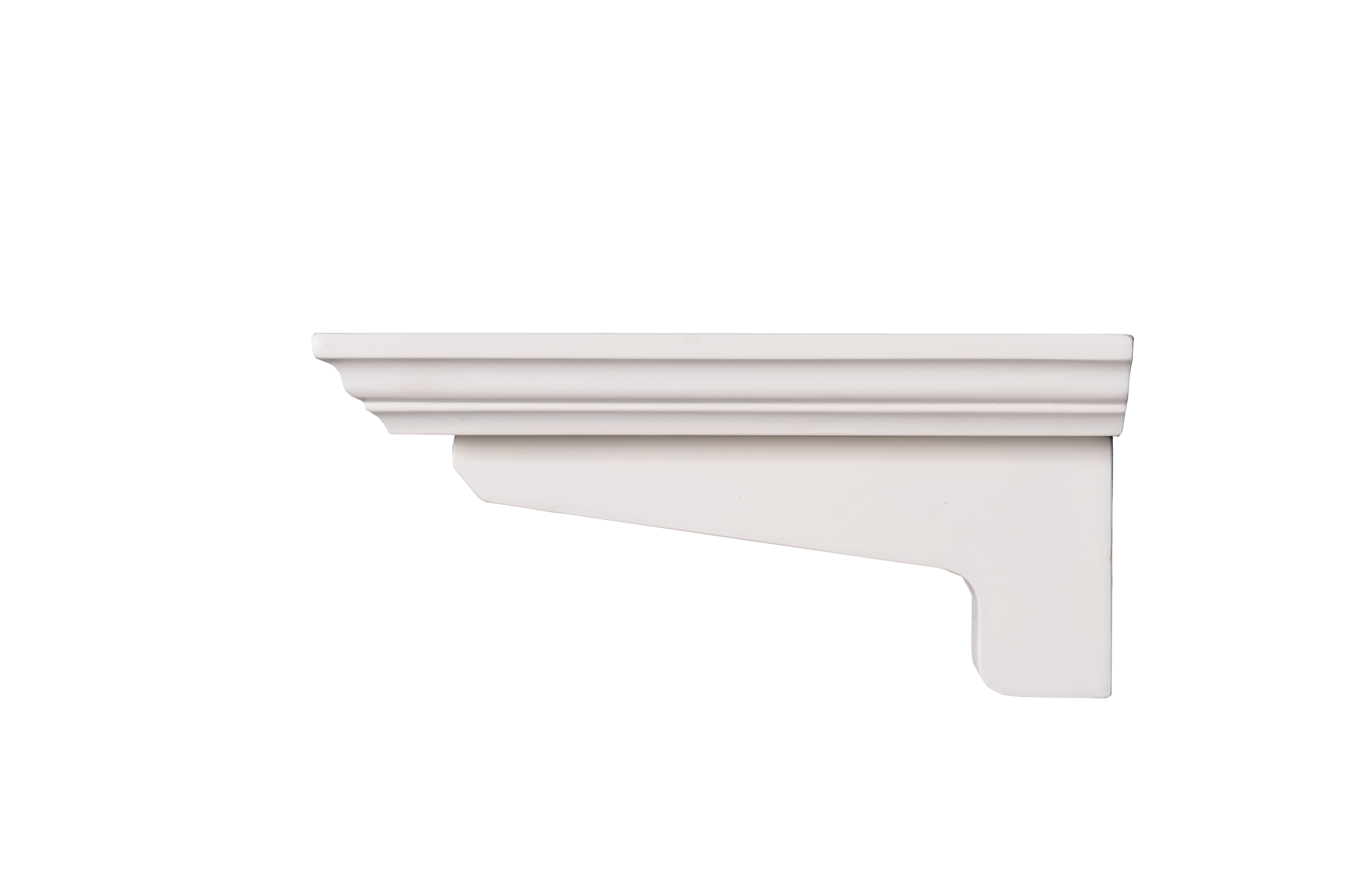 Полка настенная Фурни-Турни Белая эмаль цвет RAL 9010 - фото 2