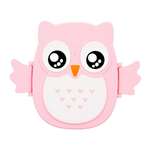 Ланч-бокс FUN Owl pink 16 см