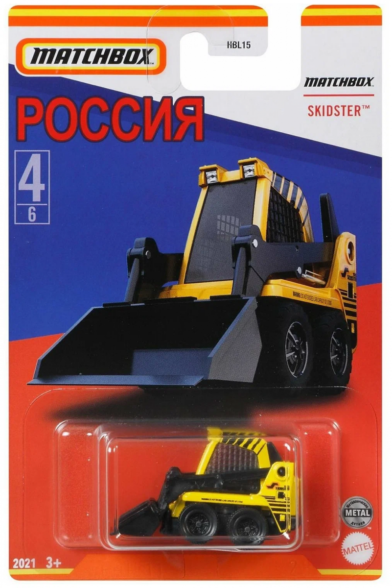 Автомобиль Matchbox без механизмов в ассортименте HBL15 - фото 4