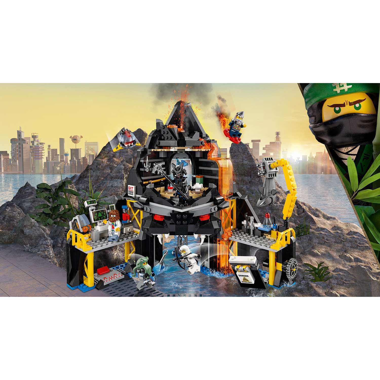 Конструктор LEGO Логово Гармадона в жерле вулкана Ninjago (70631) - фото 4