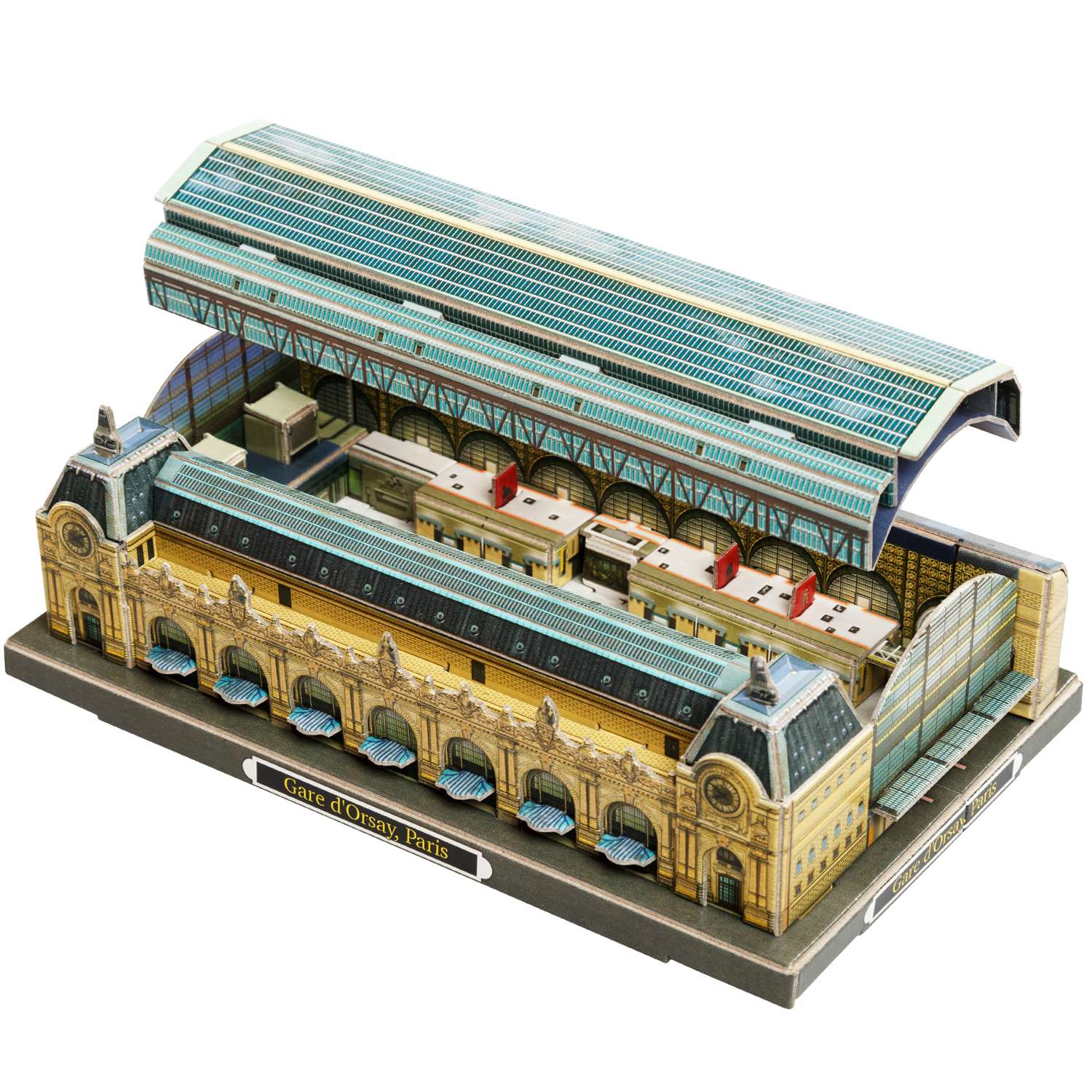 Сборная модель Умная бумага Города в миниатюре Музей Орсэ 585 585 - фото 2