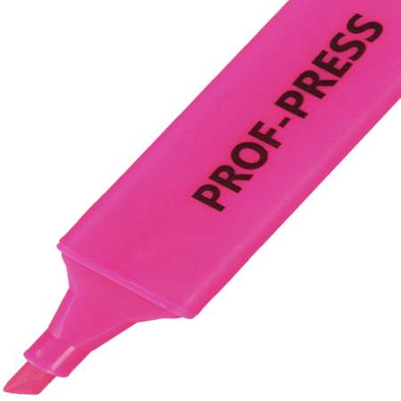 Набор текстовыделителей Prof-Press розовый 2-5 мм