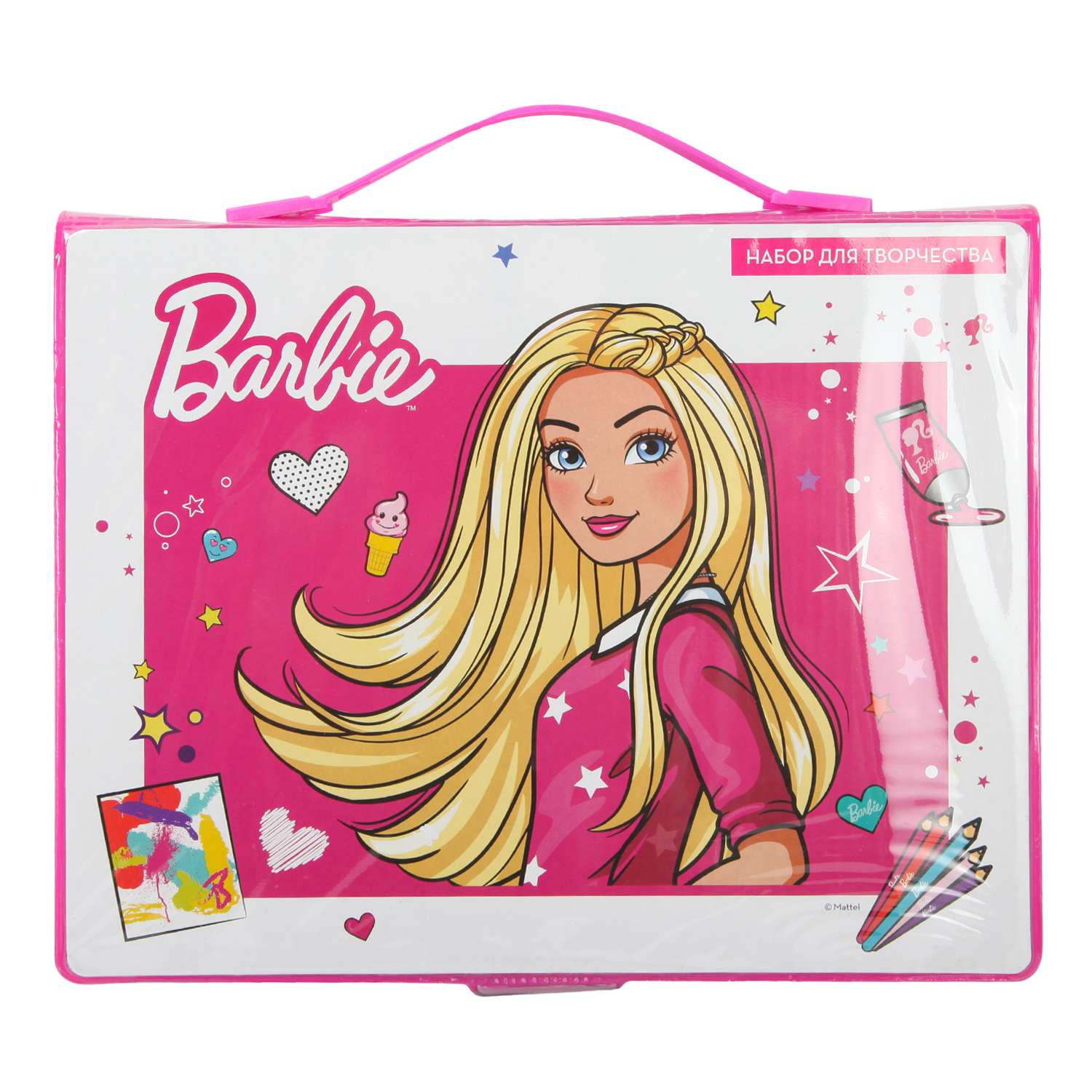Набор для рисования Erhaft Barbie 43предмета DM0007 - фото 2