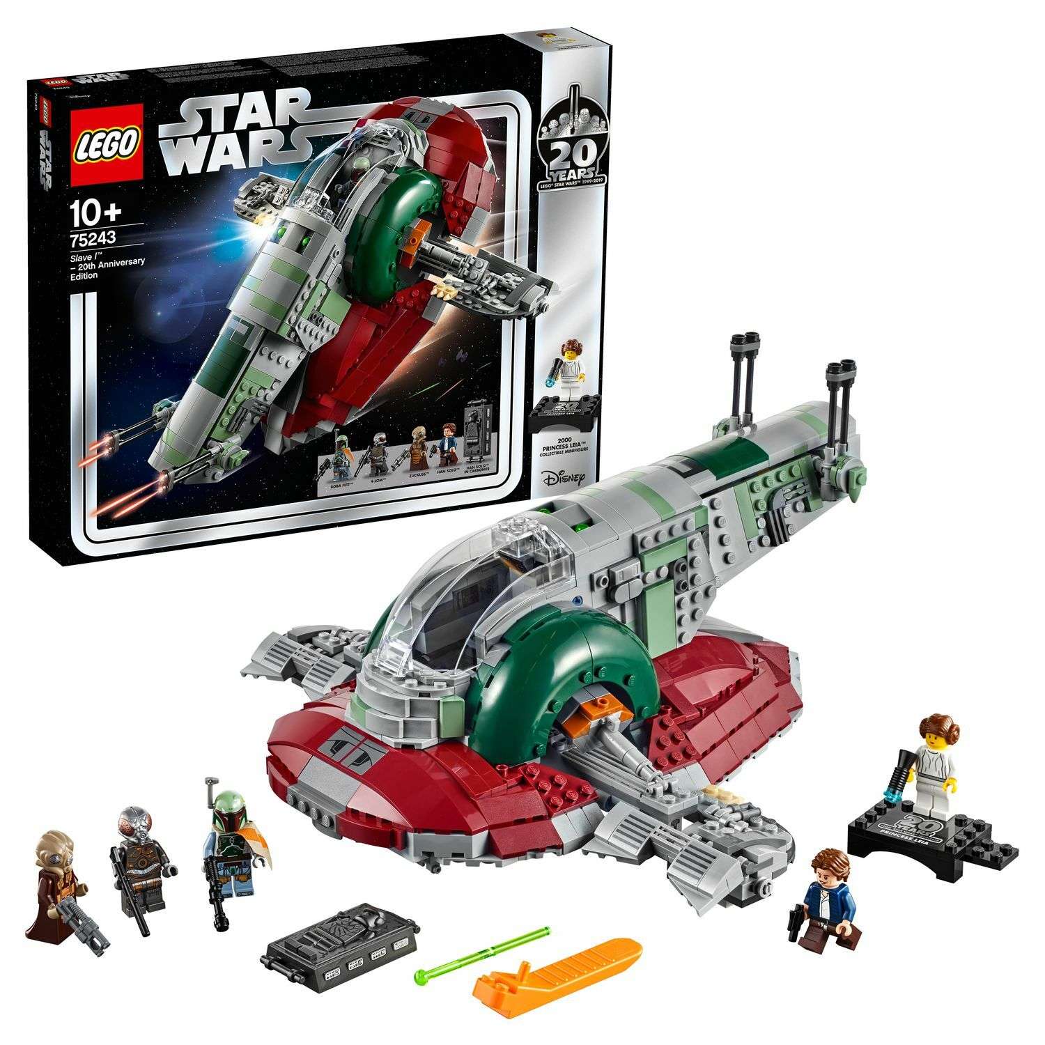 Конструктор LEGO Star Wars Раб I выпуск к 20-летнему юбилею 75243 - фото 1