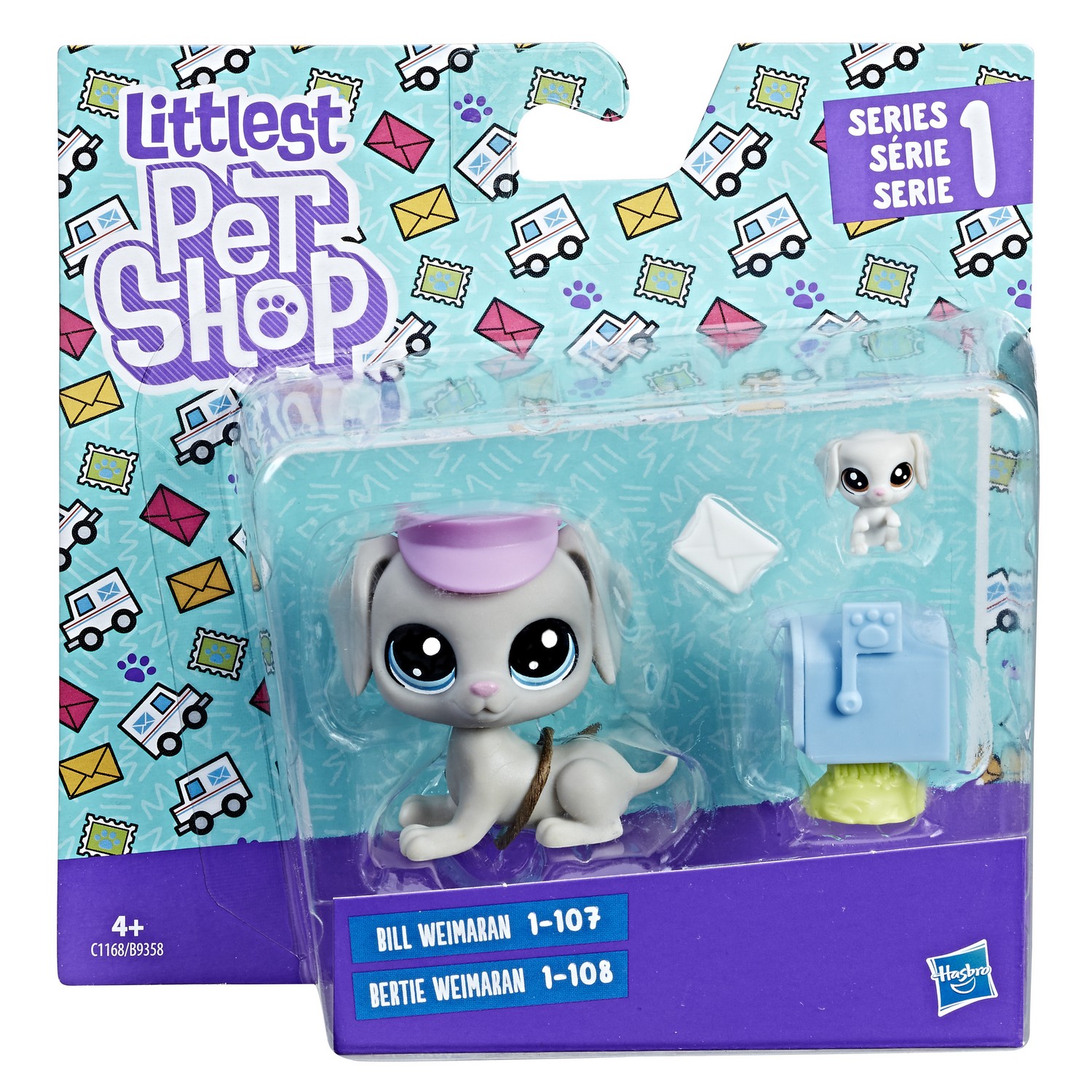 Набор Littlest Pet Shop Парочки Собачка и ее малыш C1168EU40 - фото 2