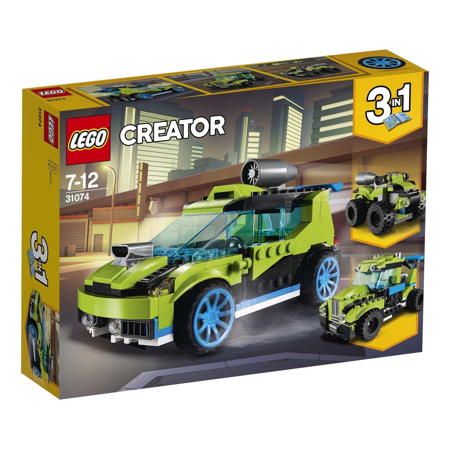 Конструктор LEGO Суперскоростной раллийный автомобиль Creator (31074) - фото 2