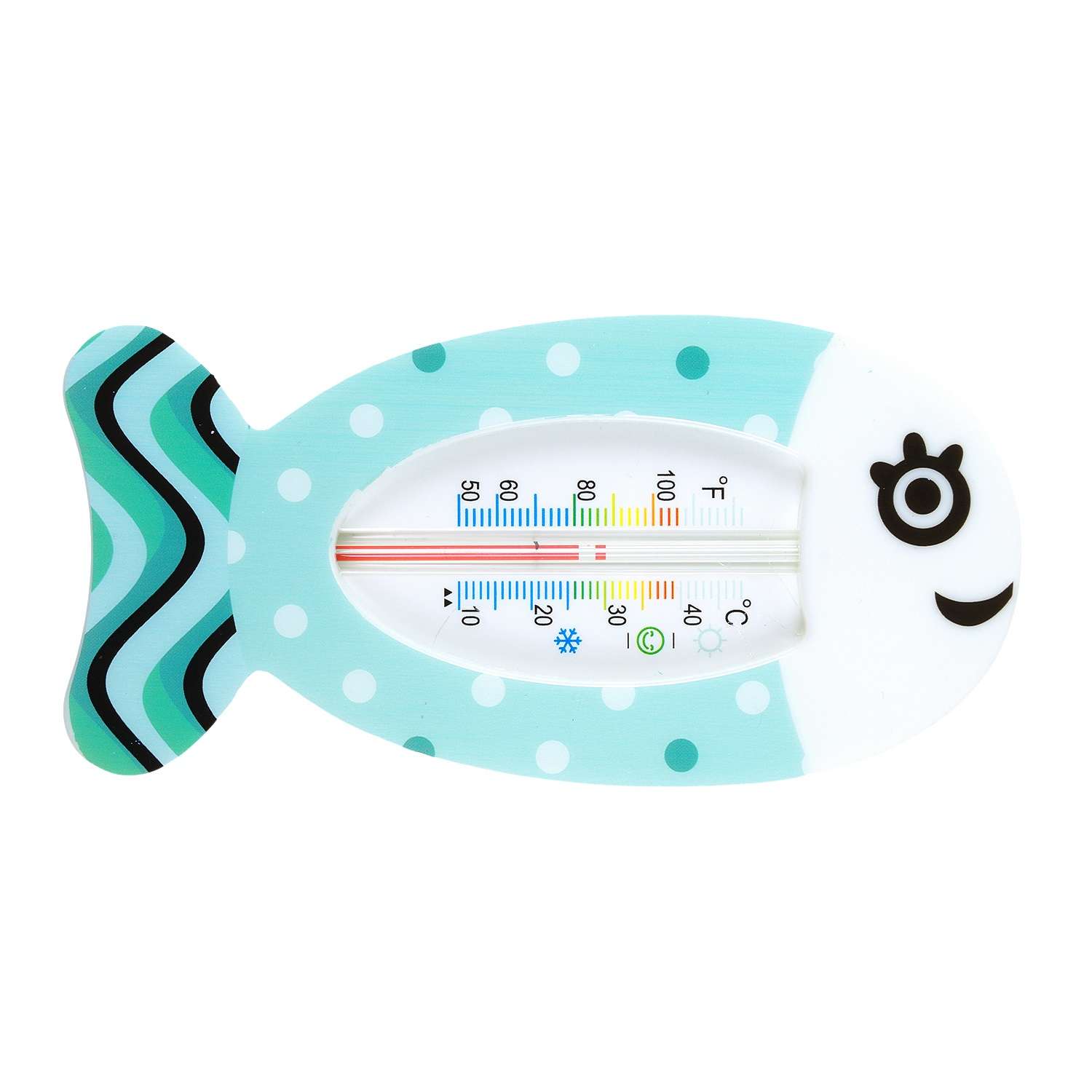 Термометр для воды Uviton для новорожденных двухсторонний Мятный 0053 - фото 1