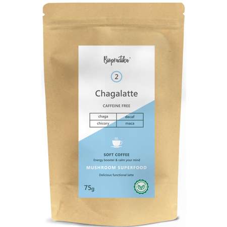 Напиток растворимый Biopractika Chagalatte №2 Мягкий кофе Soft Coffee 75 г.