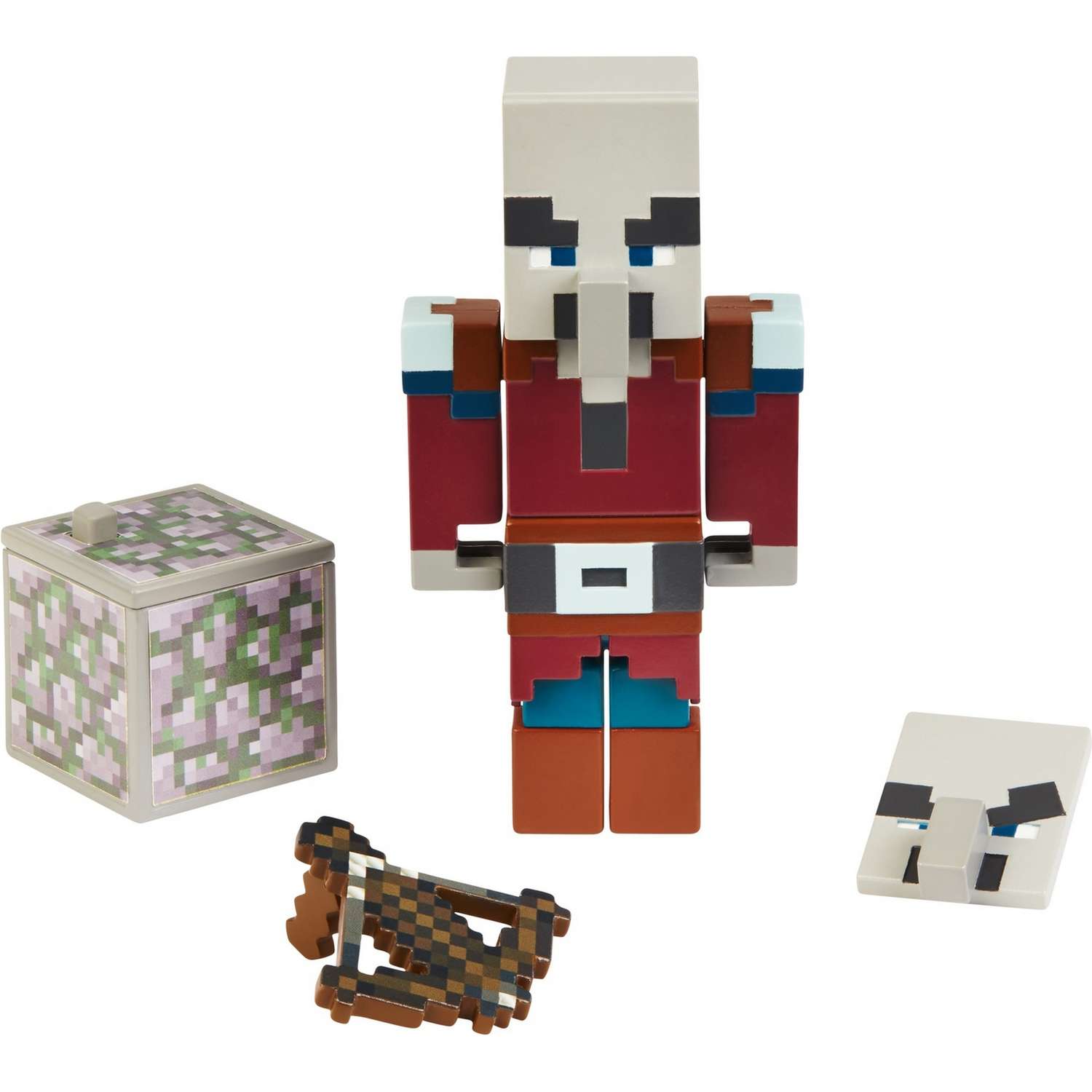 Фигурка Minecraft Разбойник с аксессуарами GCC25 - фото 1
