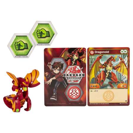 Фигурка-трансформер Bakugan S2 DragonoidRed 6055868/20122444