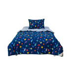 Комплект постельного белья Sofi de Marko Макрокосмос синий детский с одеялом