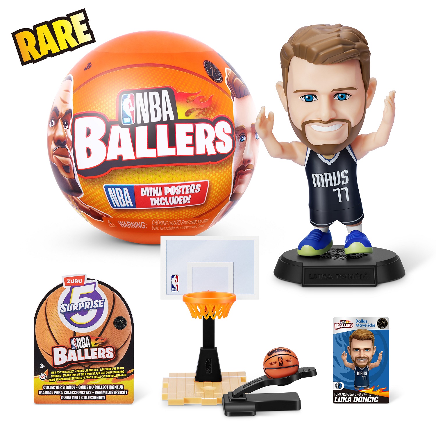 Игрушка Zuru 5 surprise NBA Ballers Шар в непрозрачной упаковке (Сюрприз) 77490GQ4-S002 - фото 28