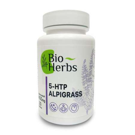 БАД 5 HTP Bio Herbs 5L-гидрокситриптофан от стресса для взрослых