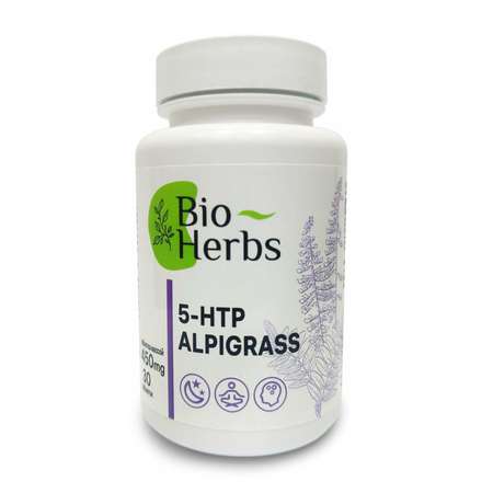 БАД 5 HTP Bio Herbs 5L-гидрокситриптофан от стресса для взрослых